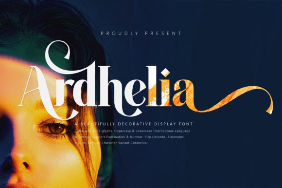 Ardhelia: The Elegant Serif Font for Editorial and Brand Design