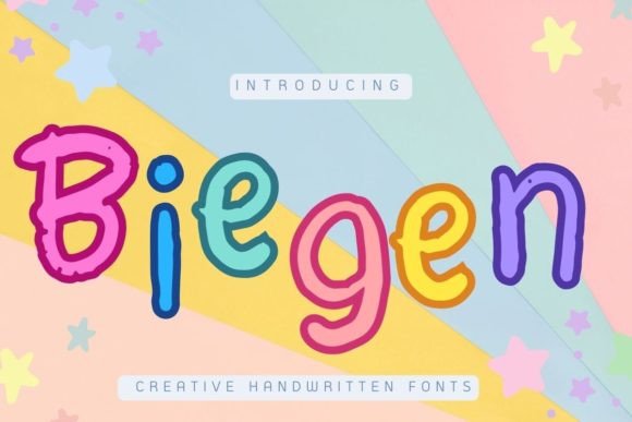 Biegen: The Minimal Handwritten Font for Clearer Campaign Visuals