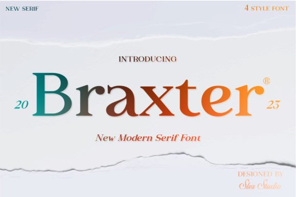Braxter Typeface Review: A Retro Serif for Editorial Design