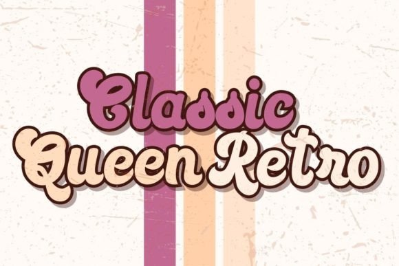 Classic Queen Retro Typeface Review: Timeless Elegance for Brand Identity