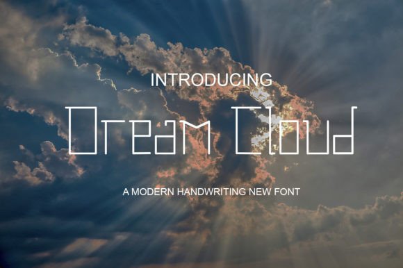 Dream Cloud Handwritten Font for Elegant Social Campaigns