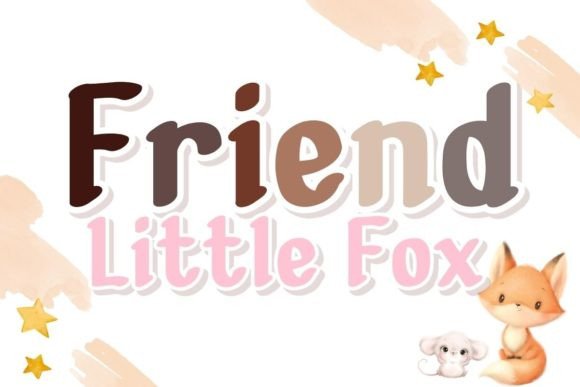 Friend Little Fox: A Modern Script Handwritten Font for Digital Branding