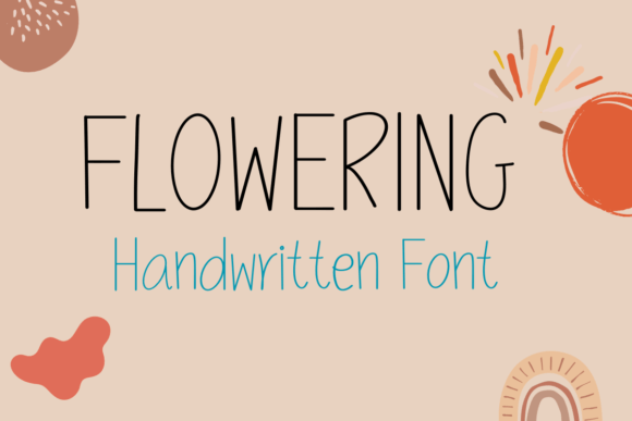 Frowering: The Sweet Script Handwritten Font for Branding
