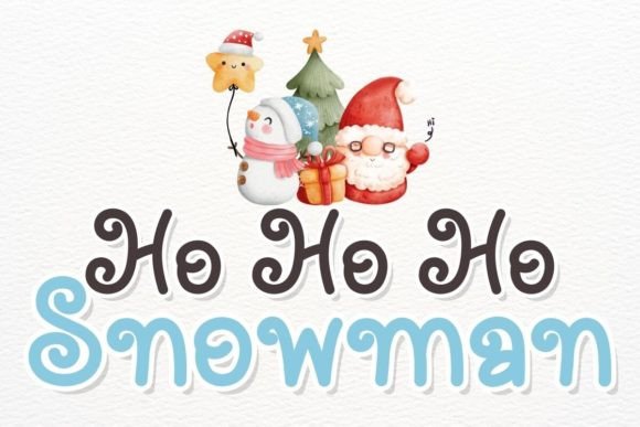 Holiday Charm: A Maker’s Review of the Ho Ho Ho Snowman Script Handwritten Font