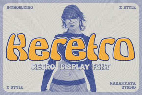 Keretro Typeface Review: Nostalgic Display Fonts for Viral Campaigns