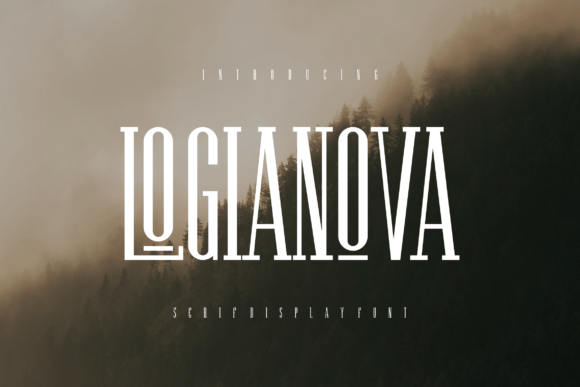 Logianova: A Bold Serif for Modern Editorial Design