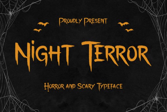 Night Terror Typeface Review for Dark Branding