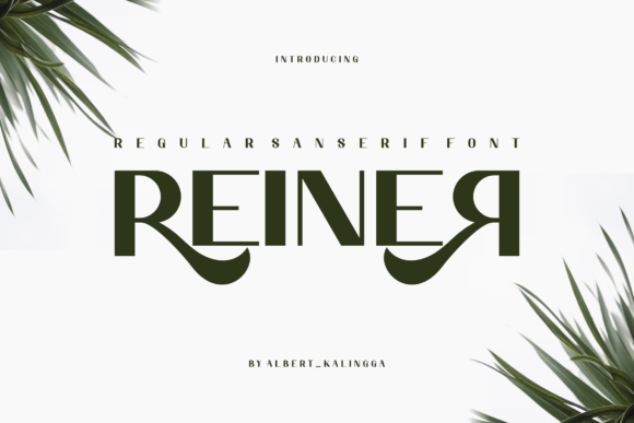 Reiner Free Download: A Bold Serif for Modern Design