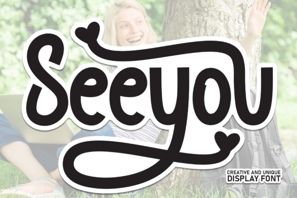 Seeyou: A Flowing Handwritten Display Font for Elegant Web Design