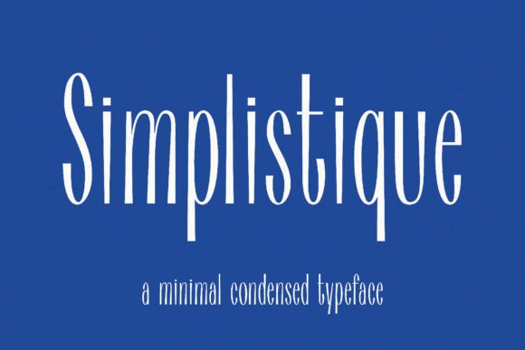 Simplistique: The Minimalist Display Font for Professional Branding