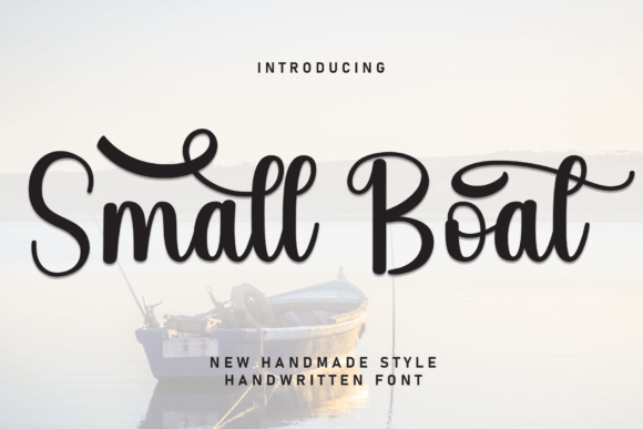Small Boat Handwritten Font for Editorial Design