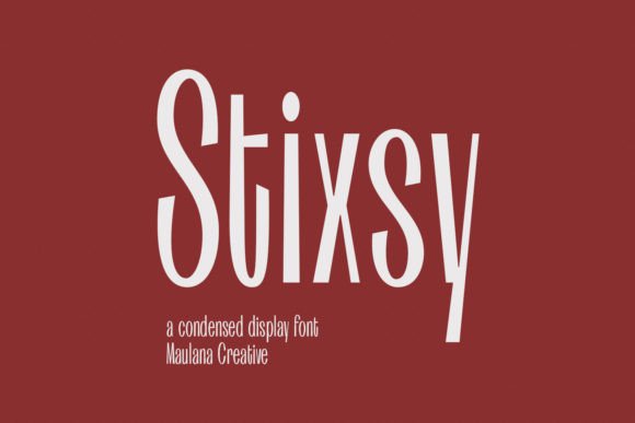 Stixsy: The Bold Sans Serif Typeface for High-Impact Marketing