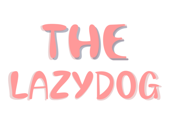 The Lazy Dog Font: A Timeless Handwritten Script