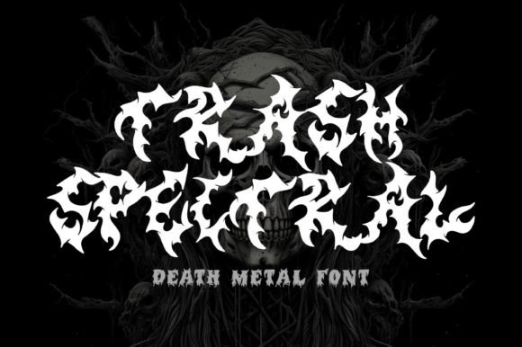 Trash Spectral Typeface: Bold Display Fonts for Editorial Impact