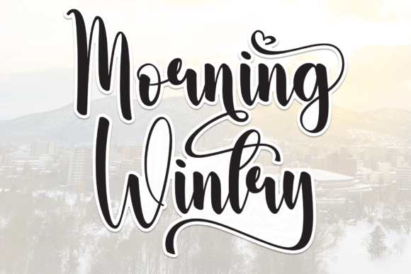 Why Morning Wintry Is the Perfect Handwritten Display Font for Makers